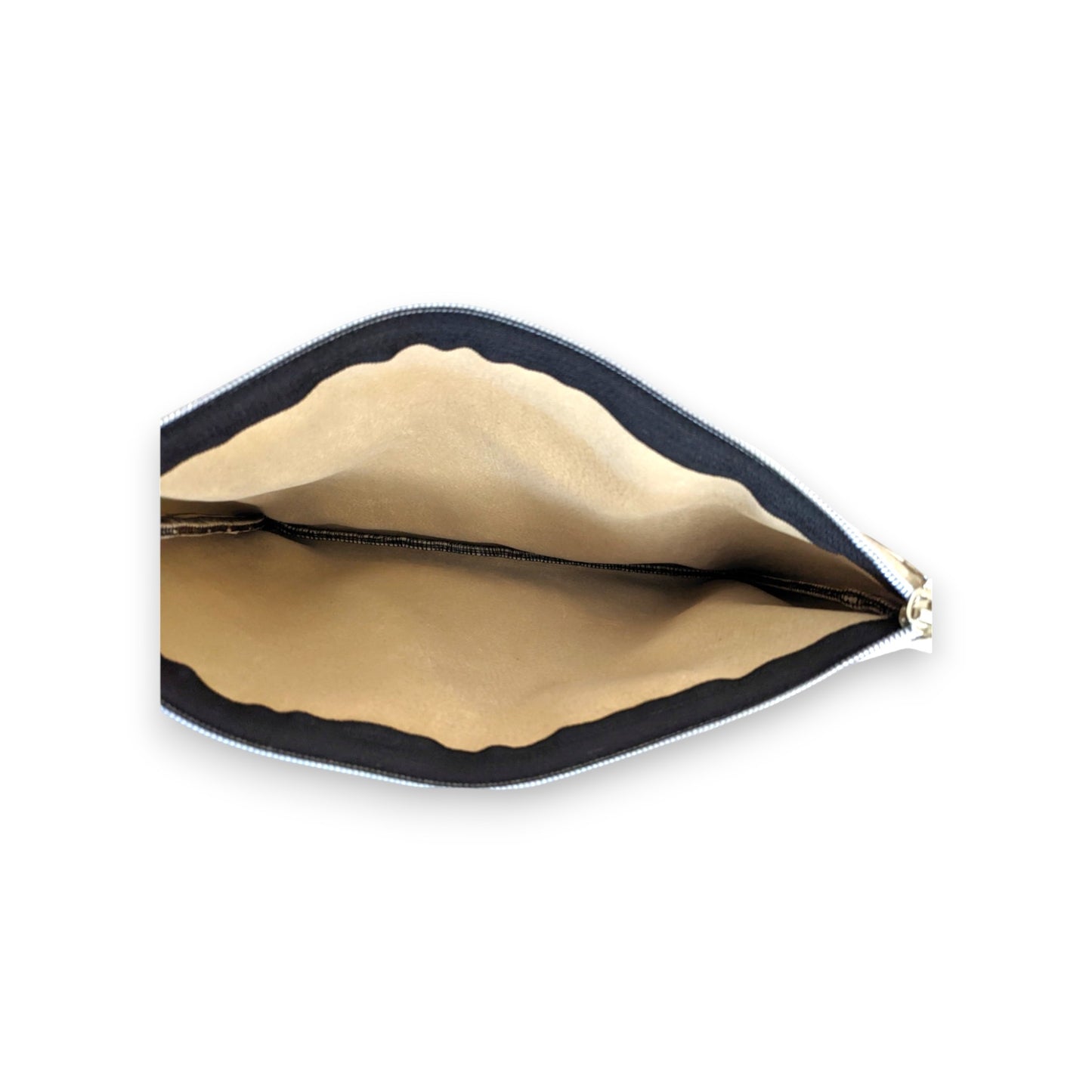 Nerd Katze Clutch aus Webstoff