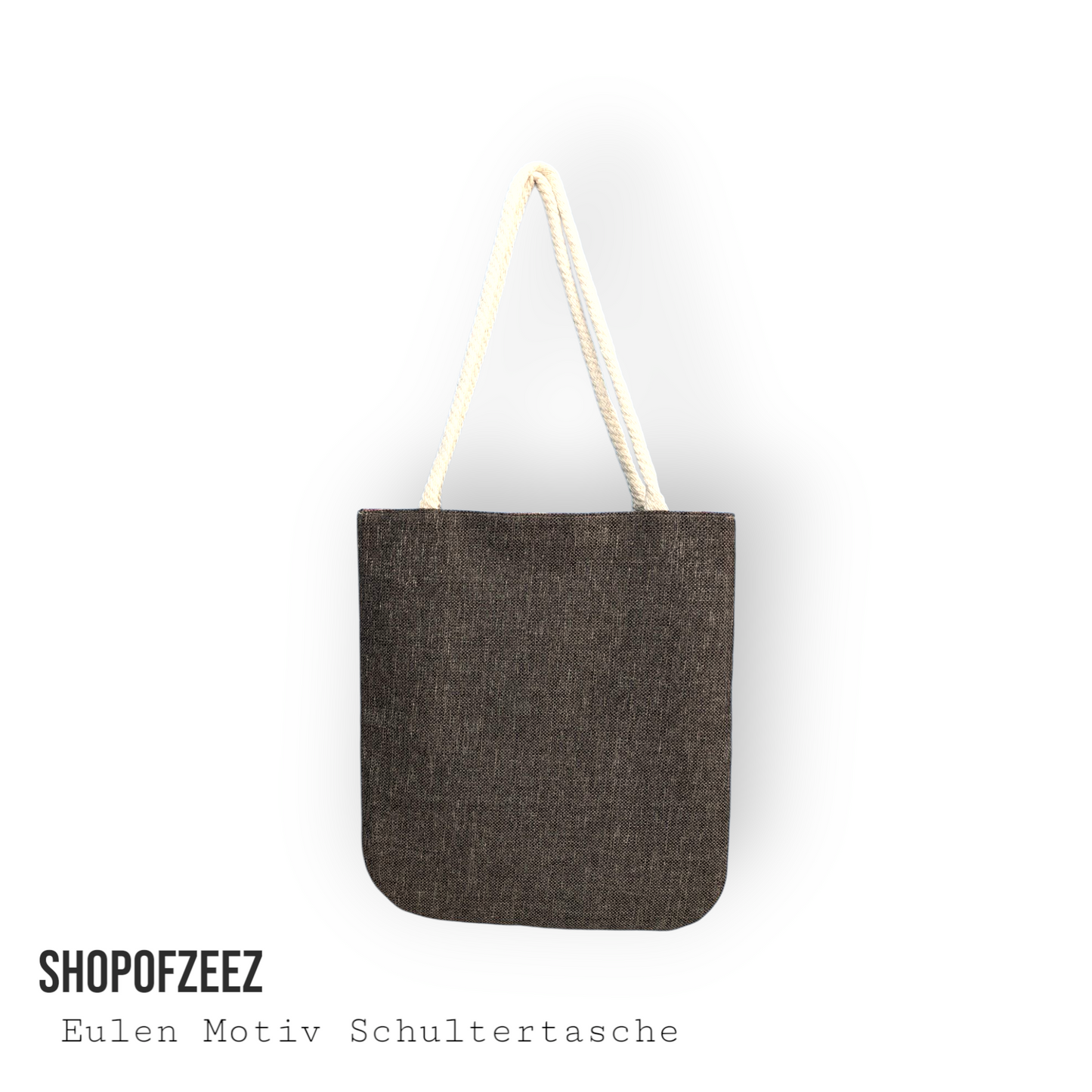 Eulen Design Schultertasche