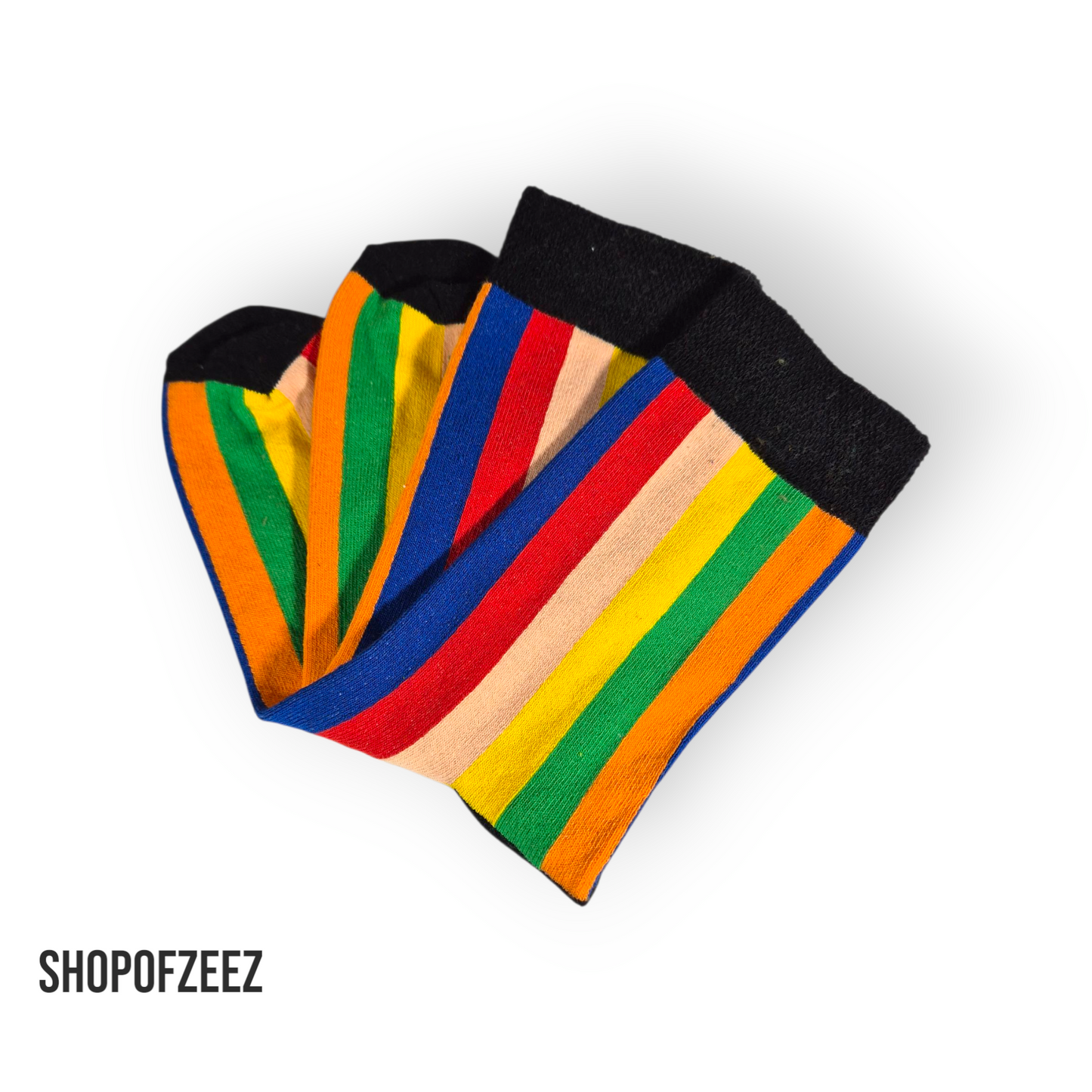 Kräftige Regenbogenstreife