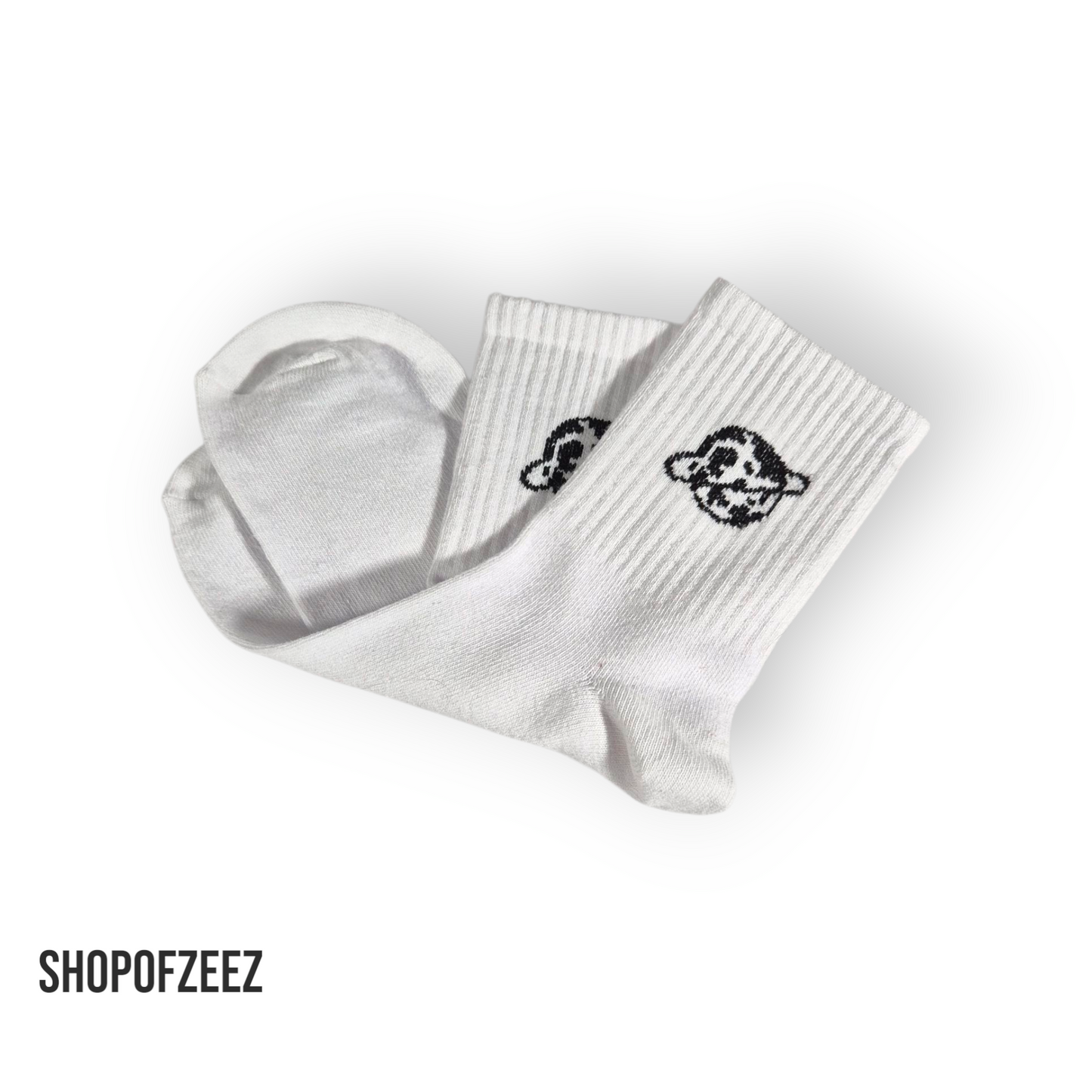 weiße Saturn Socken