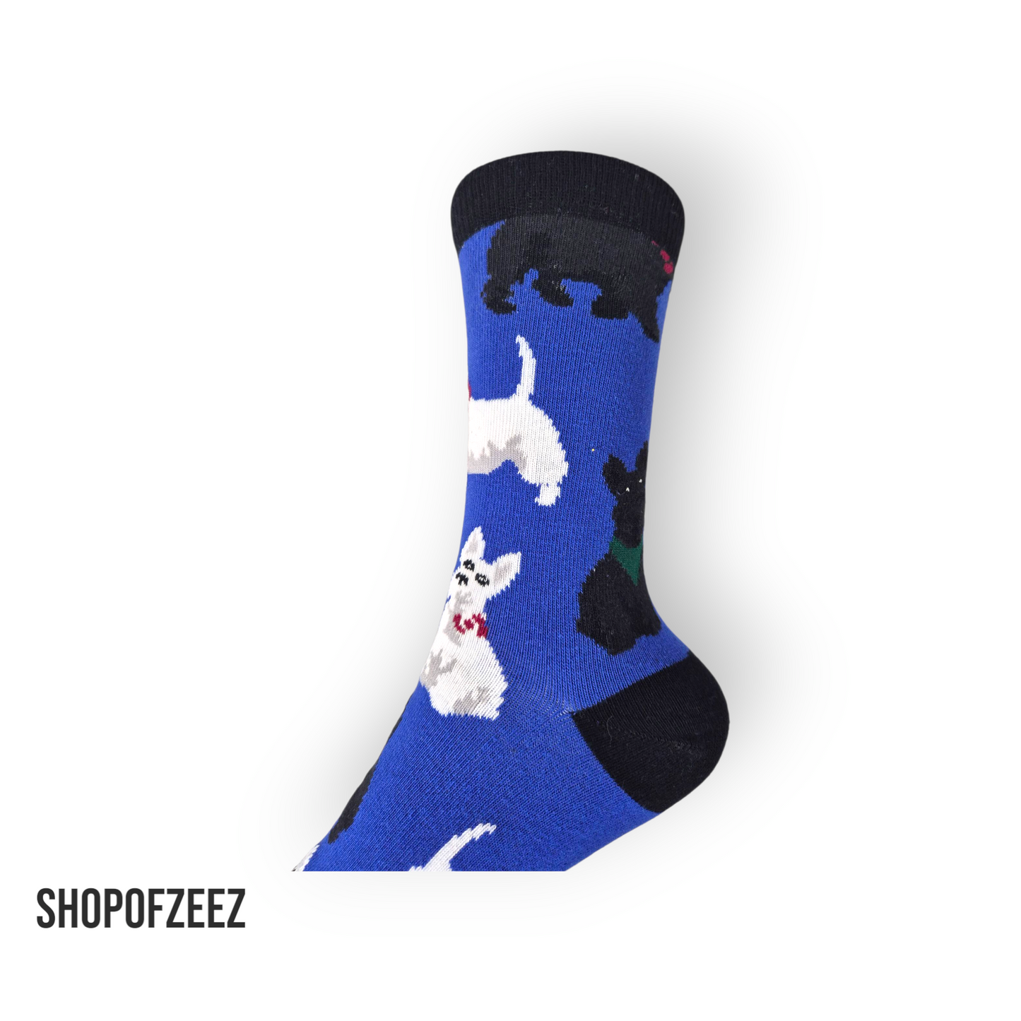 Terrier Design Socken, Einheitsgröße: 36-42