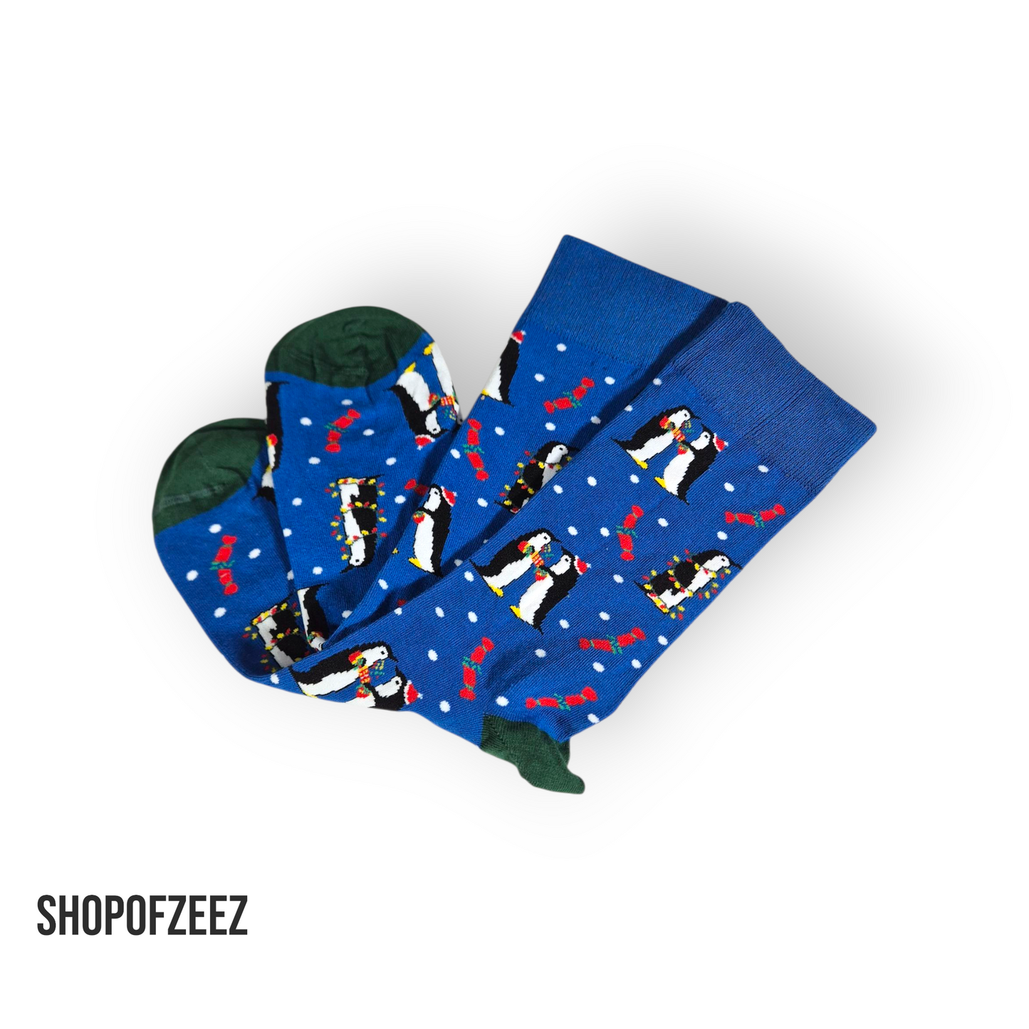 Pinguin Weihnachtssocken für Männer