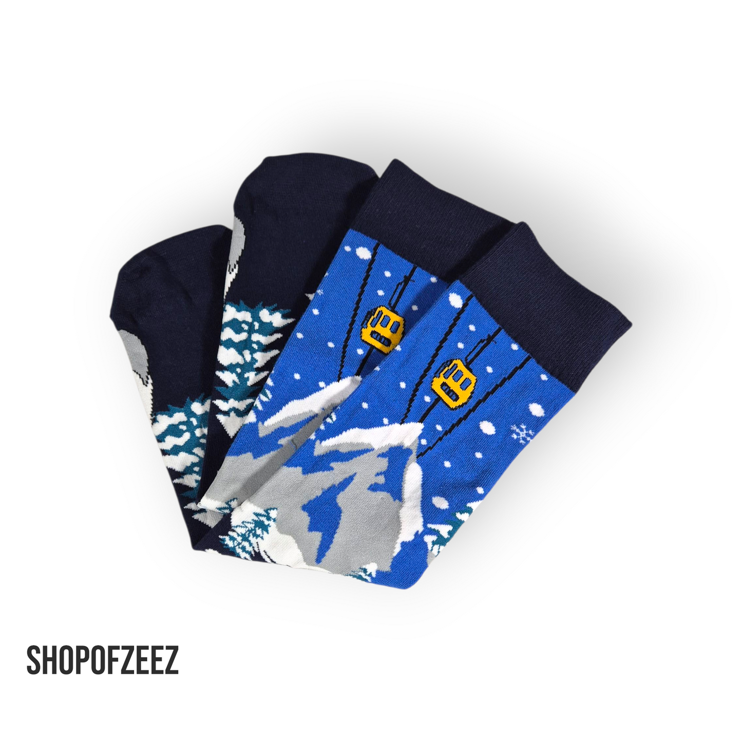 Eisbär Weihnachtssocken für Männer