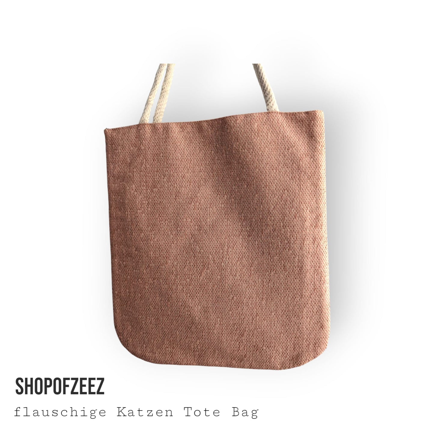 flauschige Katze Schultertasche