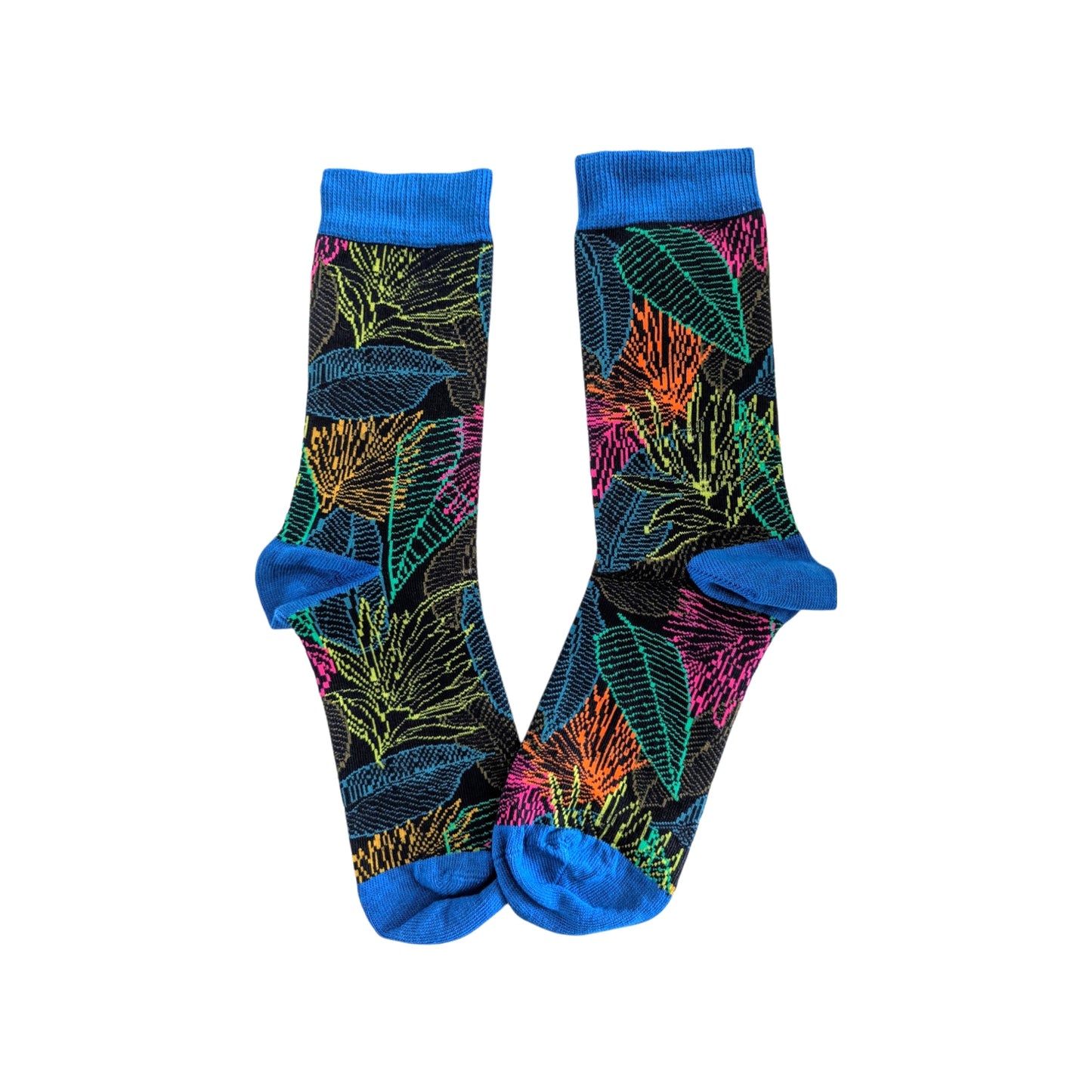 Blätter Socken, Einheitsgröße: 36 - 42 - Shop of Zeez