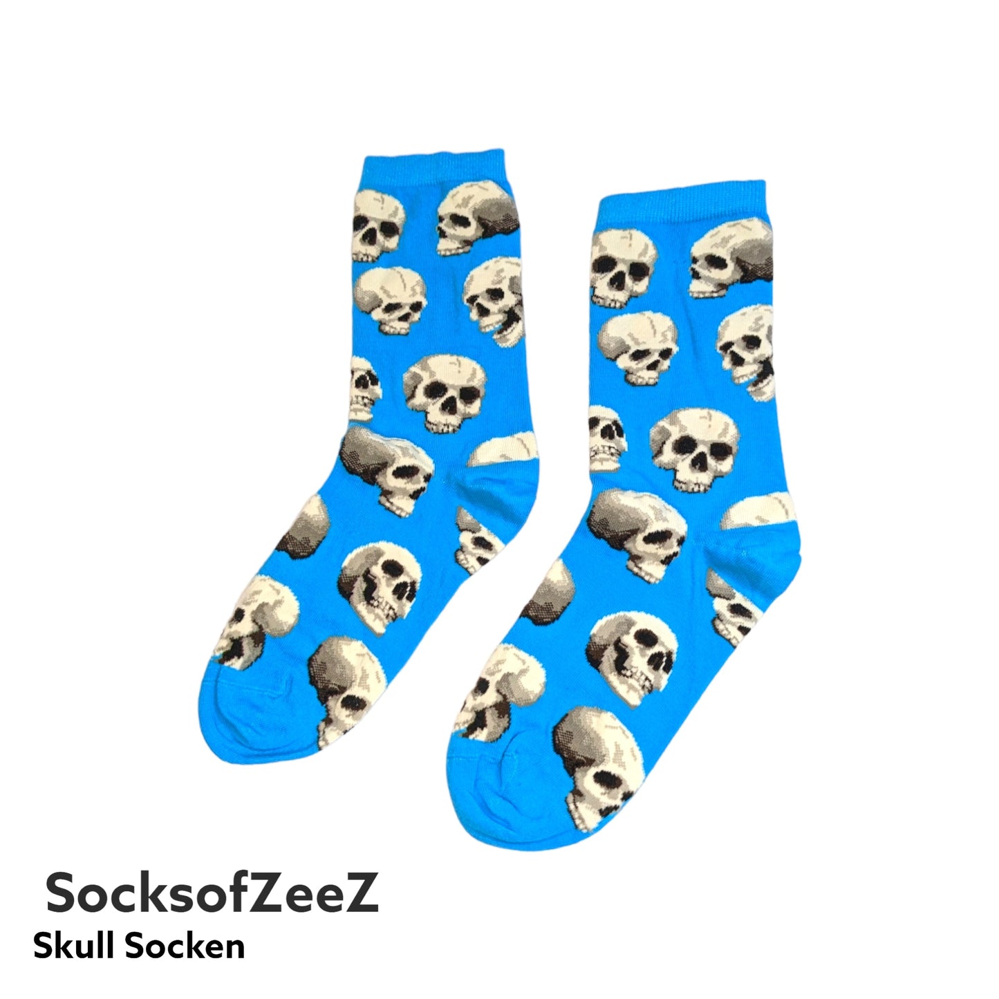 blau Skull Socken - Shop of Zeez