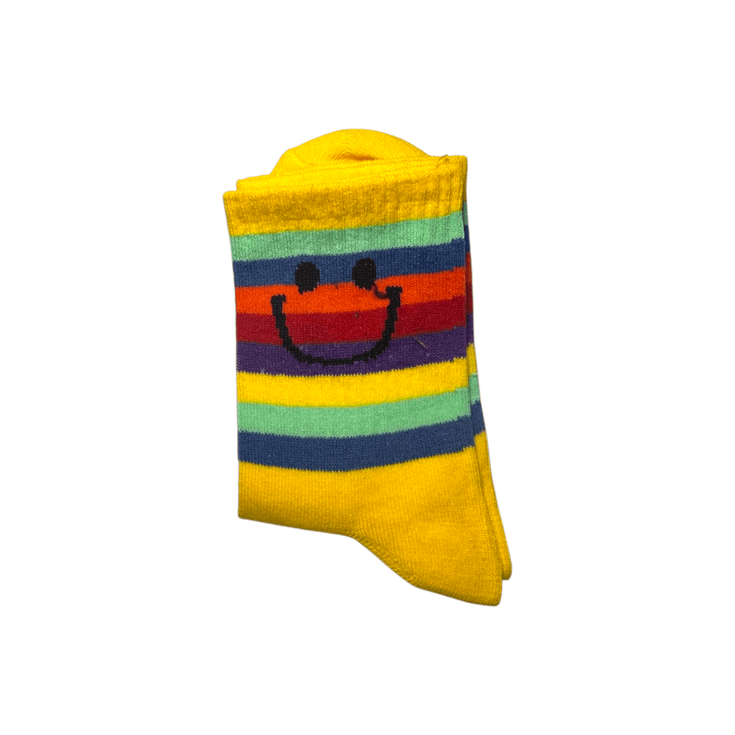 gelb Smiley Sportsocken - Shop of Zeez