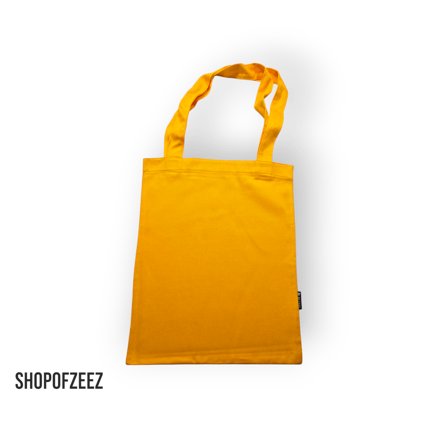 Gelb Stofftasche mit Papierboot Motiv - Shop of Zeez