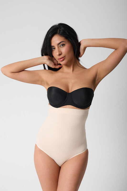 Nahtlose High-Waist Shaping-Slip – Bauchweg & Figurformend