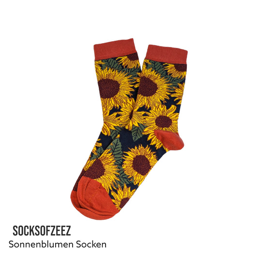 Sonnenblumen Socken