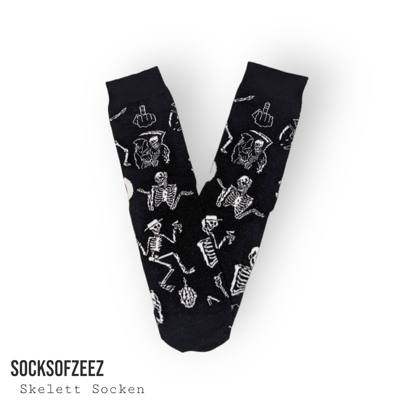 Skelett Socken