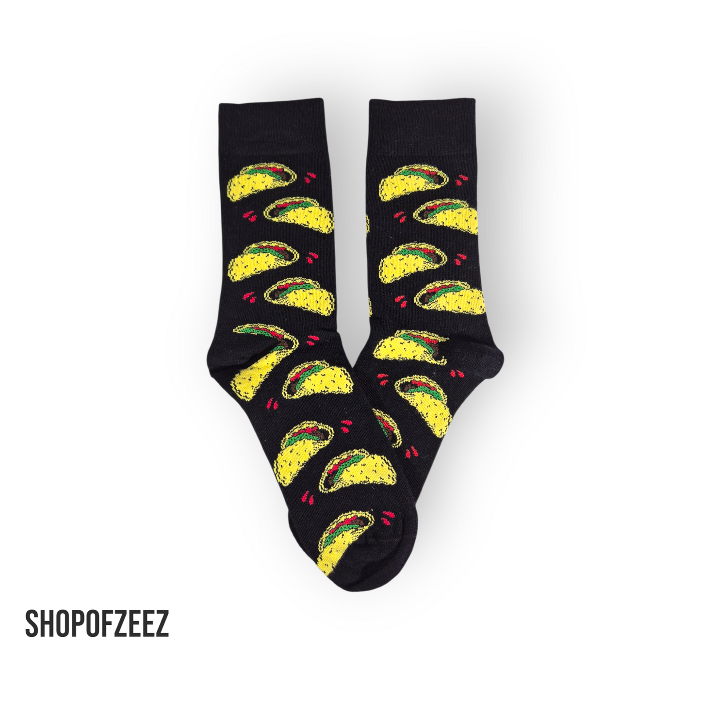 schwarz Taco Lustige Socken