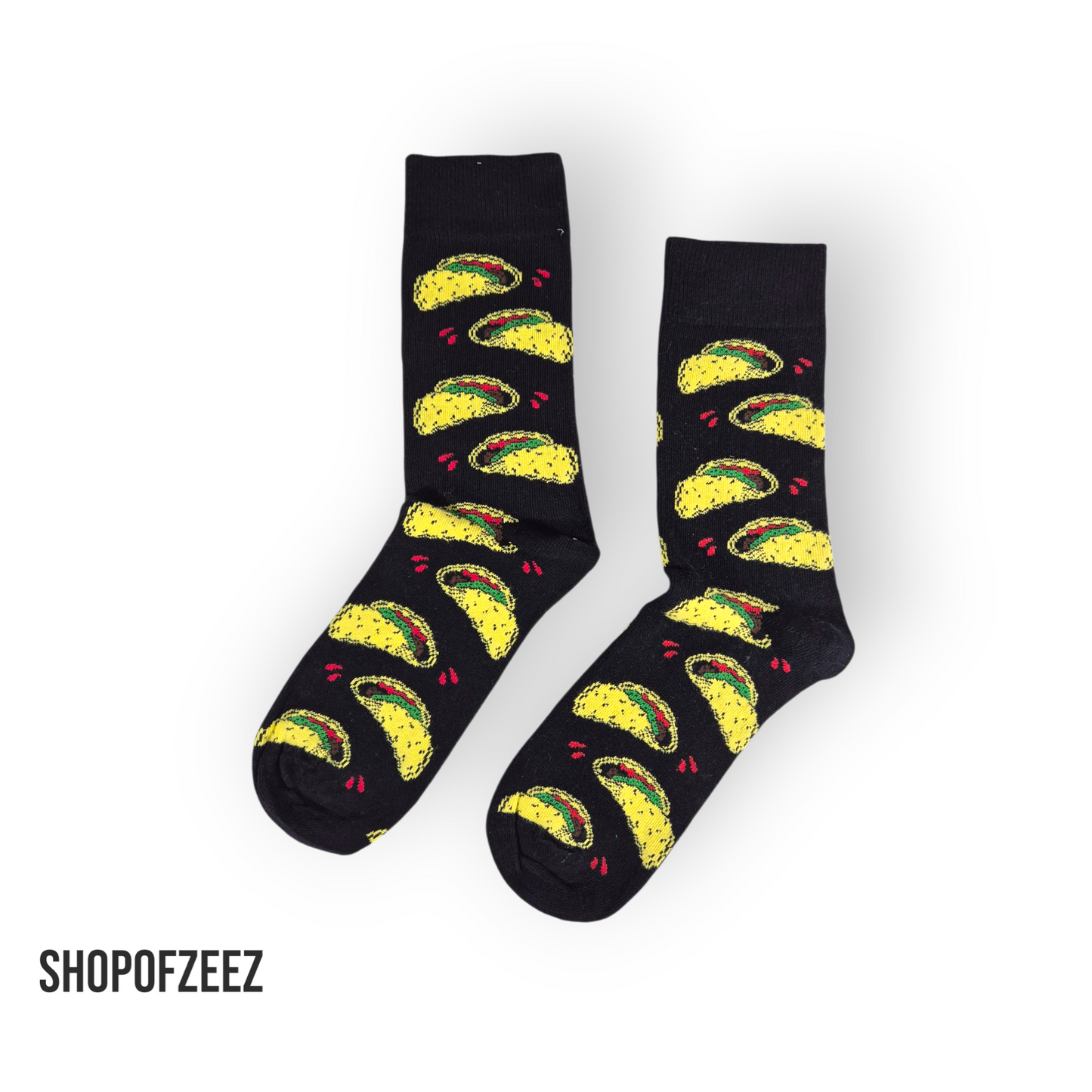 schwarz Taco Lustige Socken