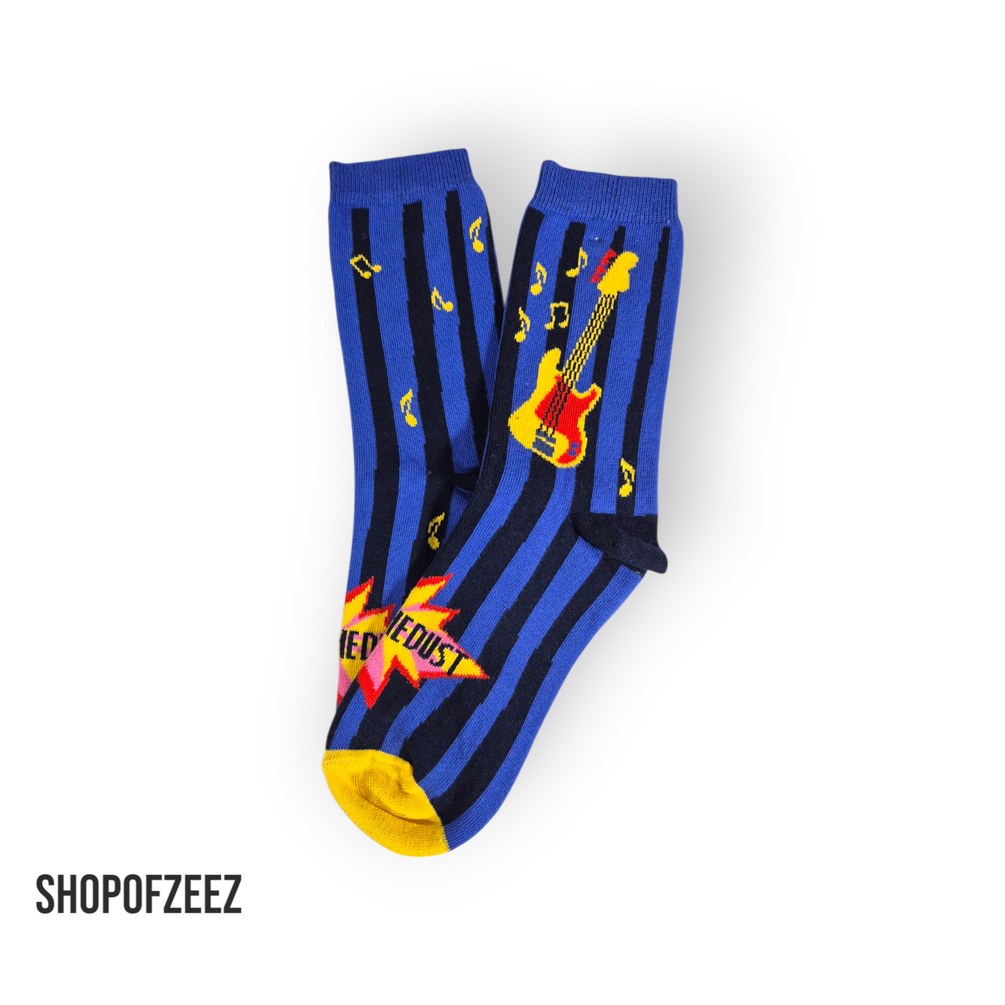 Gitarre Socken - blau