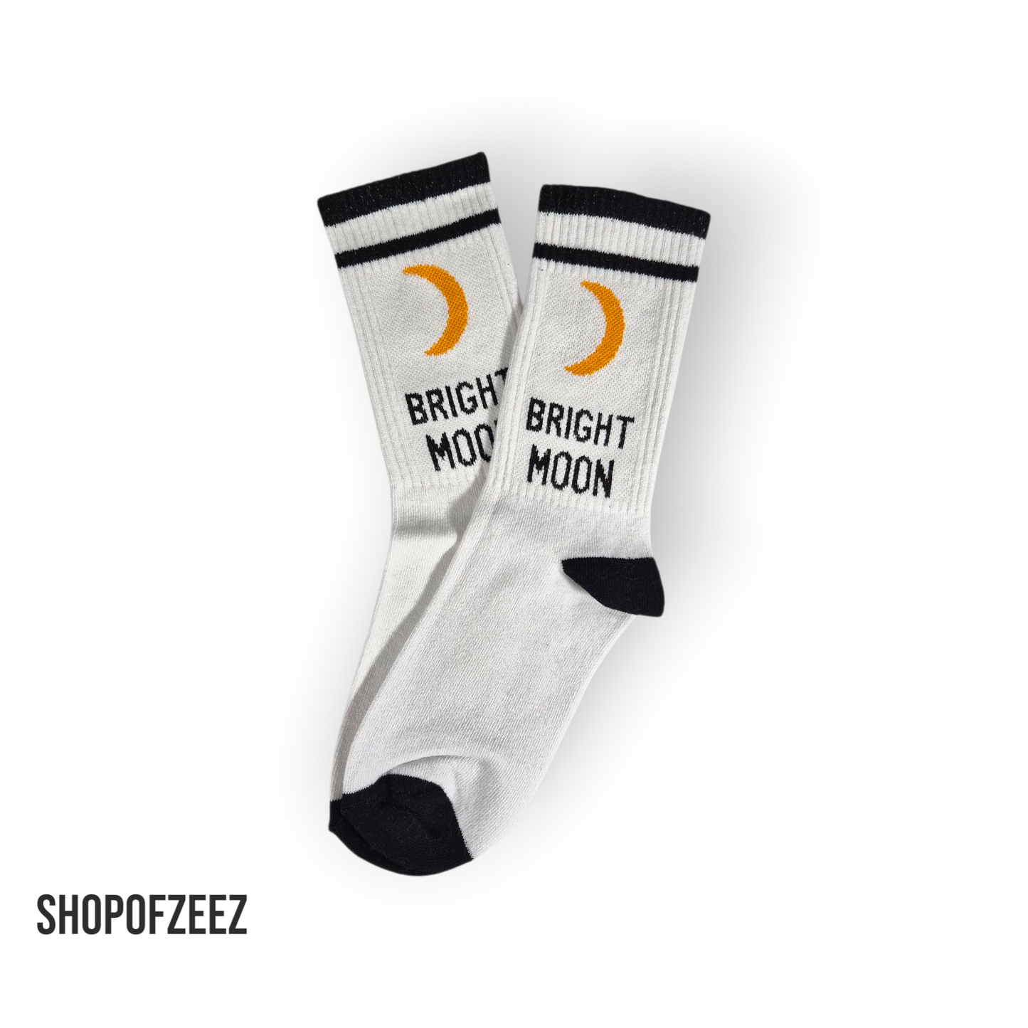 schwarz Bright Moon Sportsocken