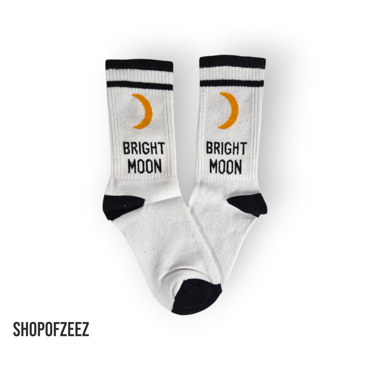 schwarz Bright Moon Sportsocken