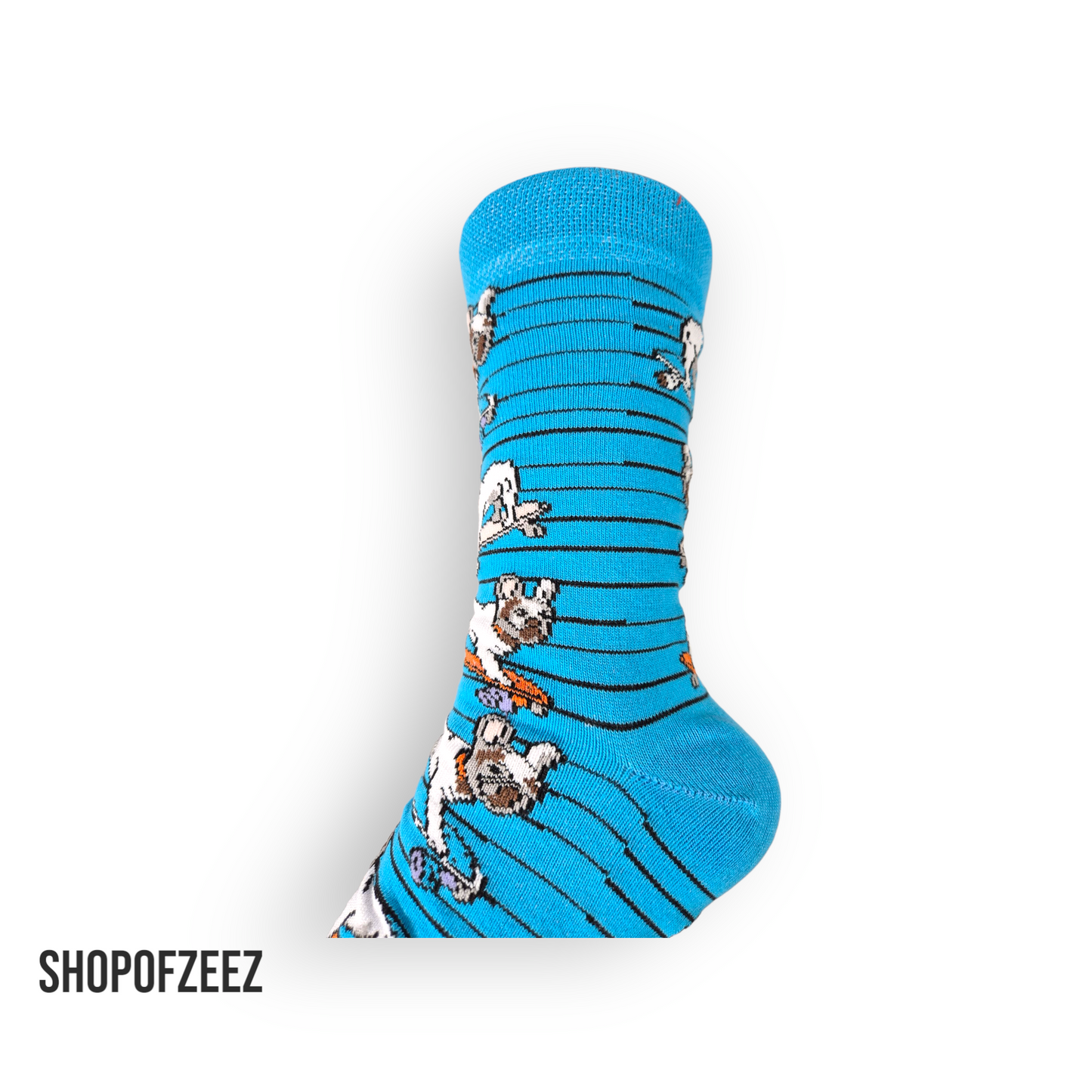 Skateboarding Bulldog Socken, Einheitsgröße: 36-42