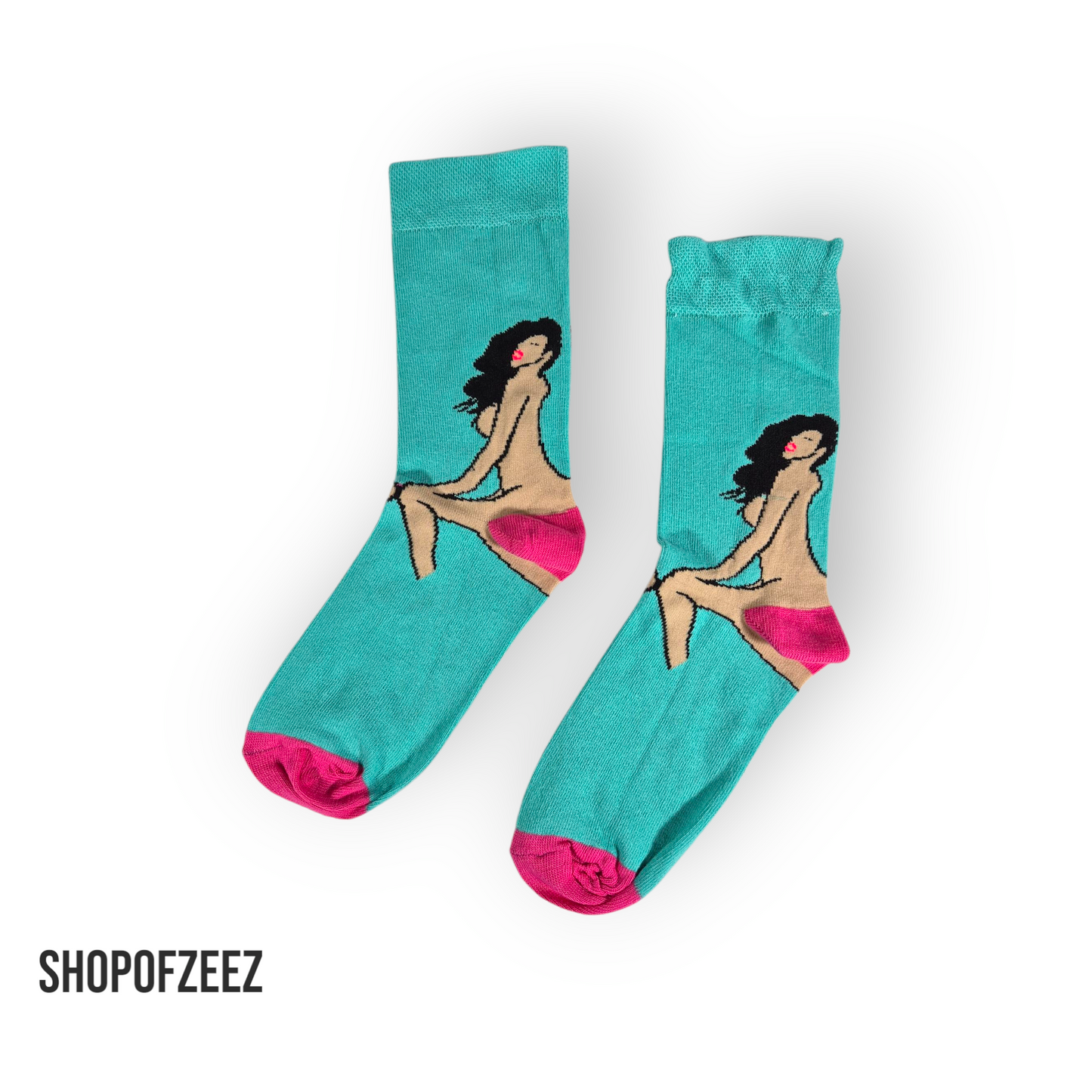 Sexy Frau Socken