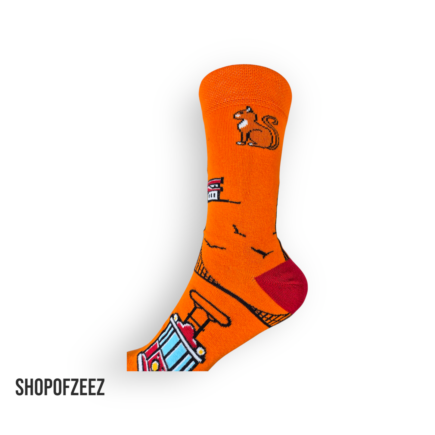 Bunte Istanbul Socken – Unisex Fun Socks | Galata, Kız Kulesi & Bosporus