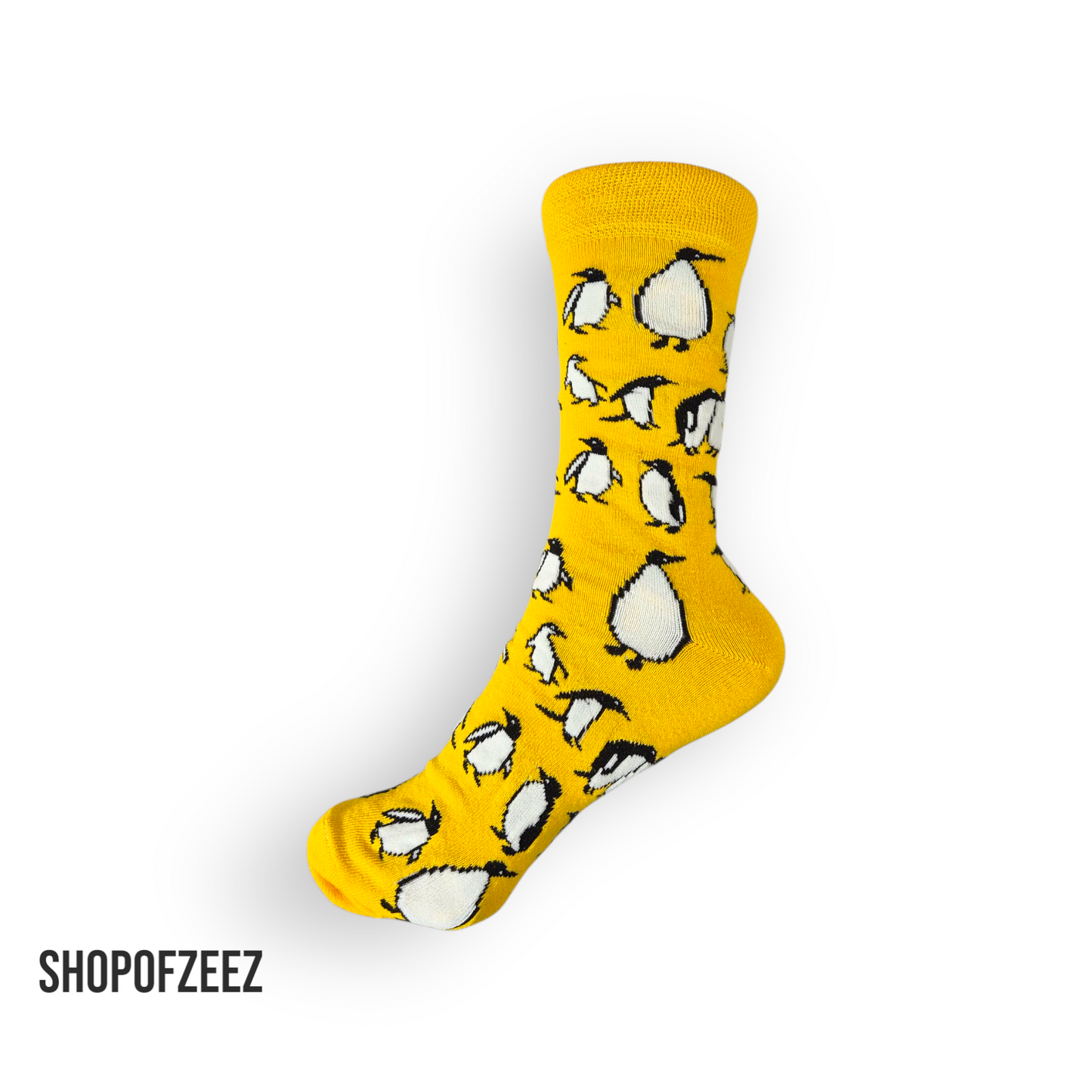 Pinguine Socken - gelb