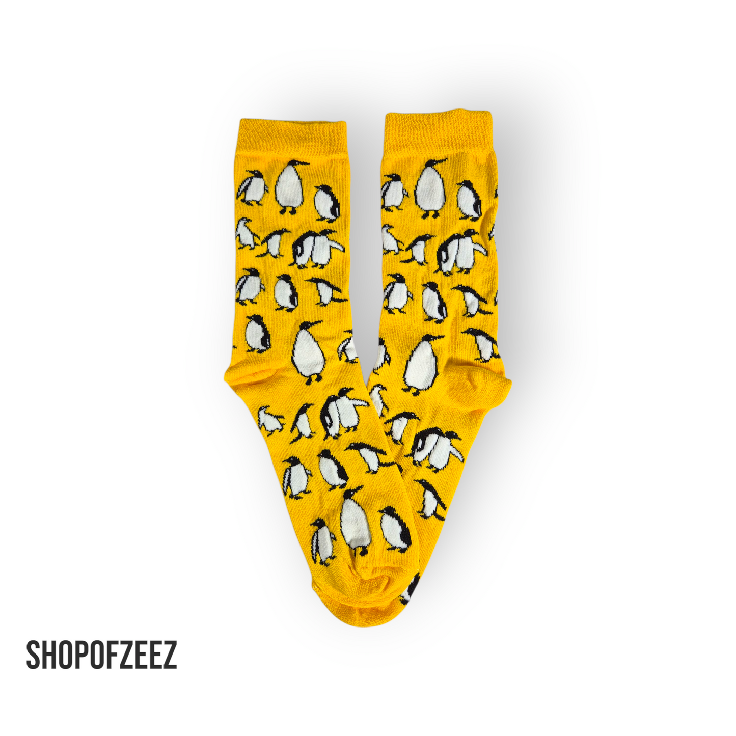 Pinguine Socken - gelb