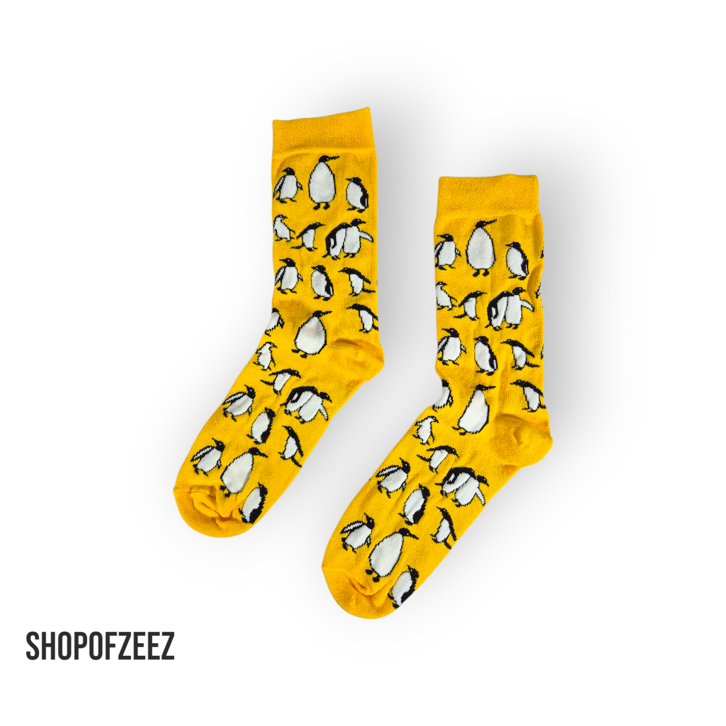 Pinguine Socken - gelb