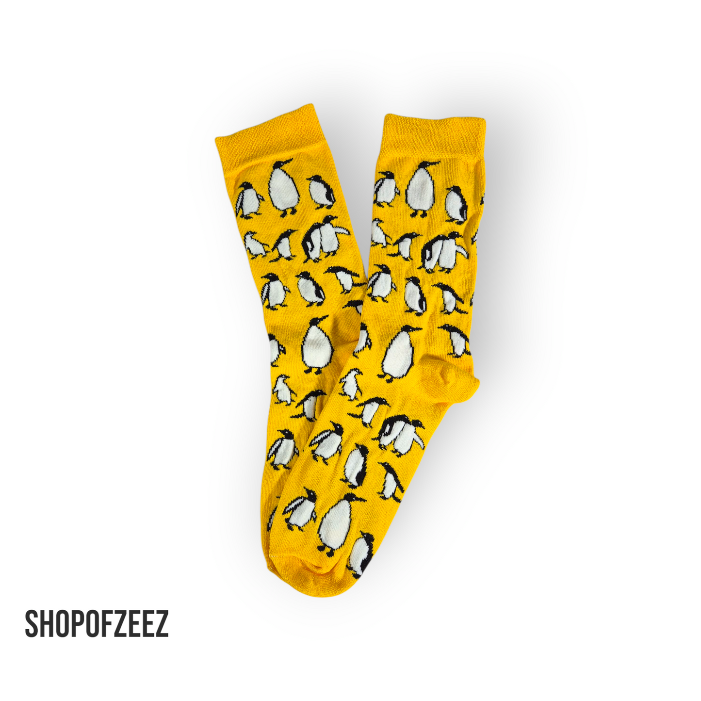 Pinguine Socken - gelb