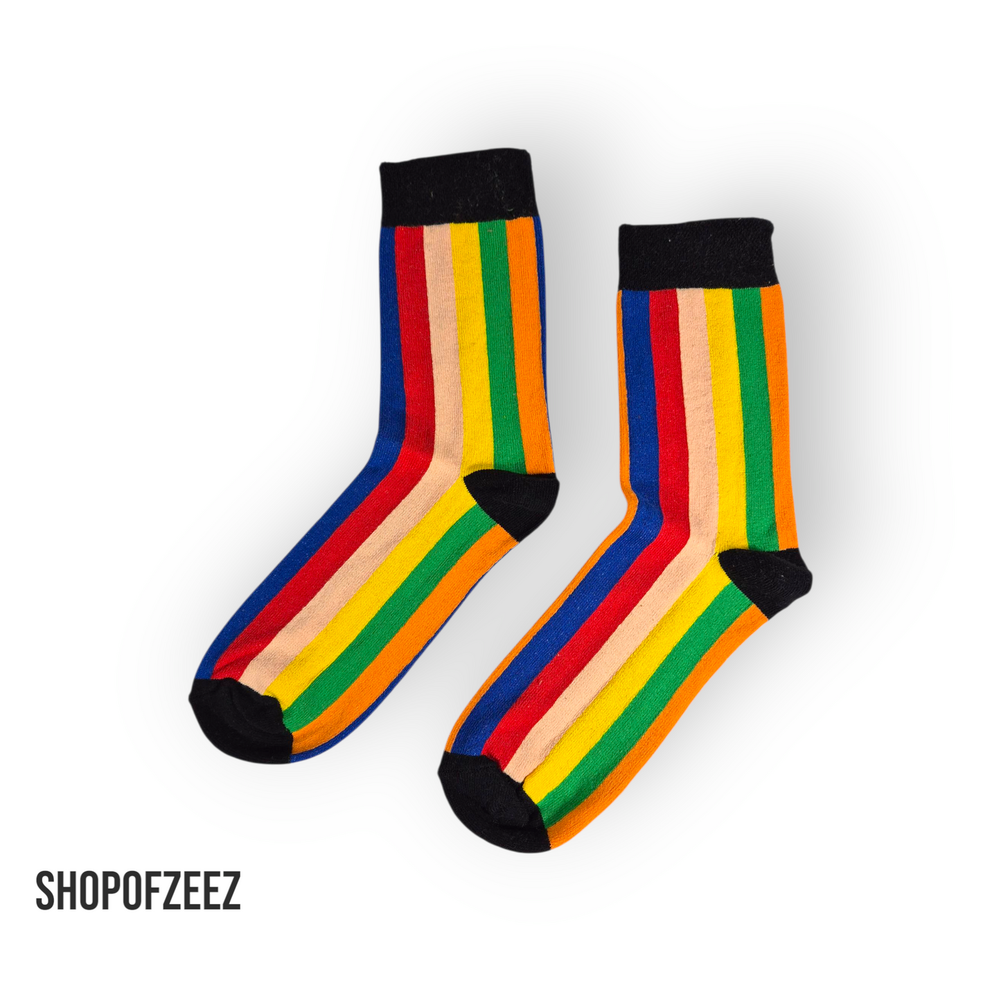 Kräftige Regenbogenstreife