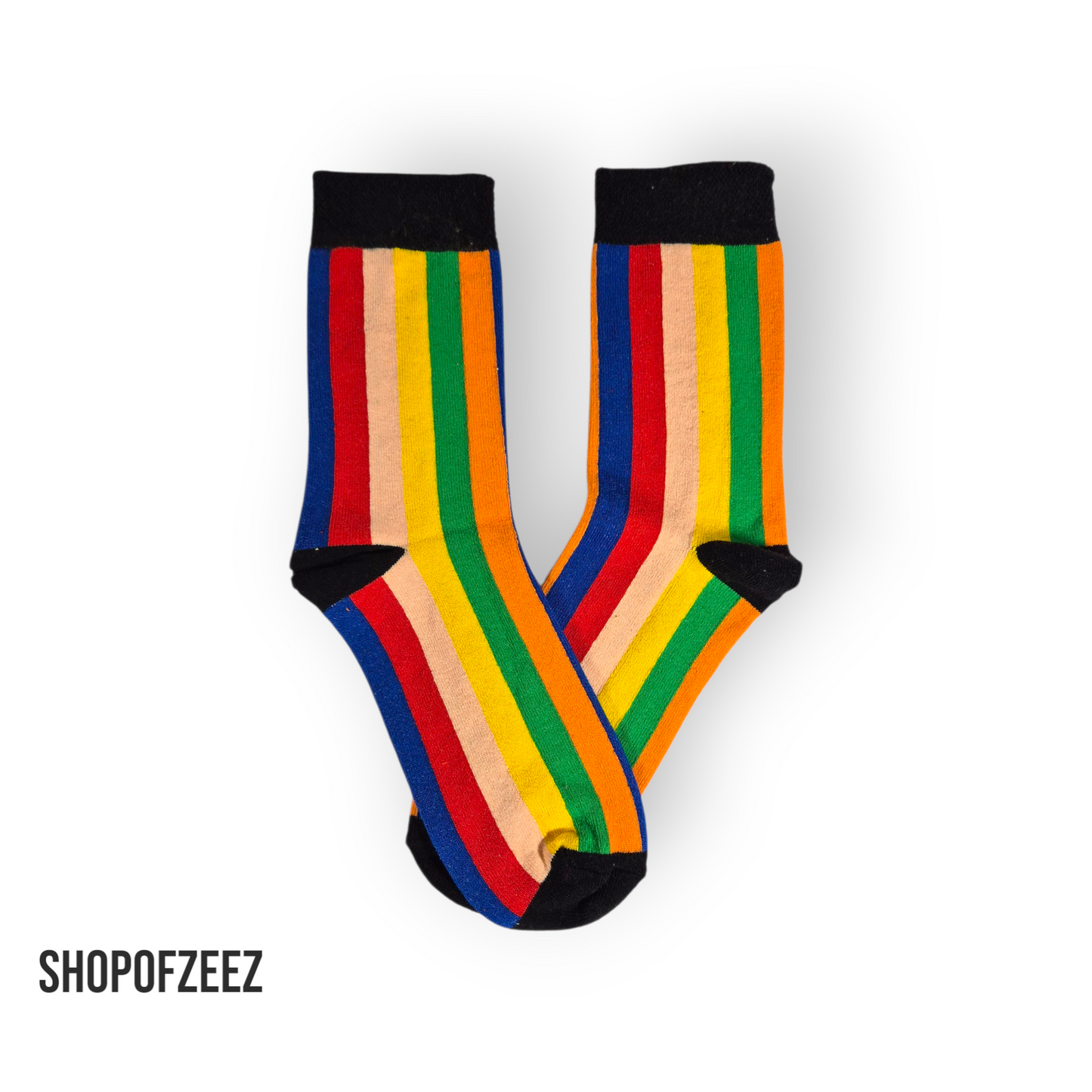 Kräftige Regenbogenstreife