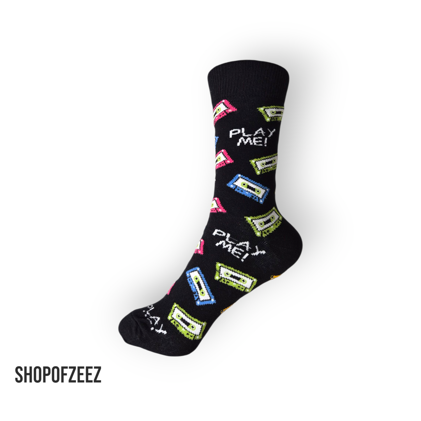 Play Me Kassette Socken