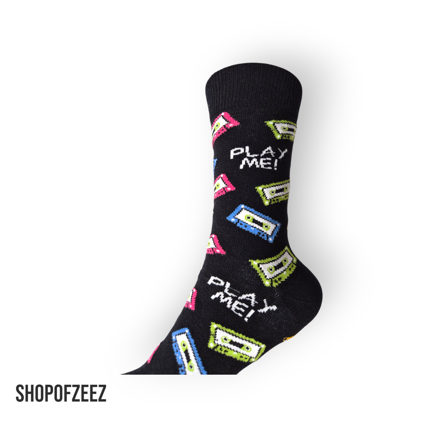 Play Me Kassette Socken