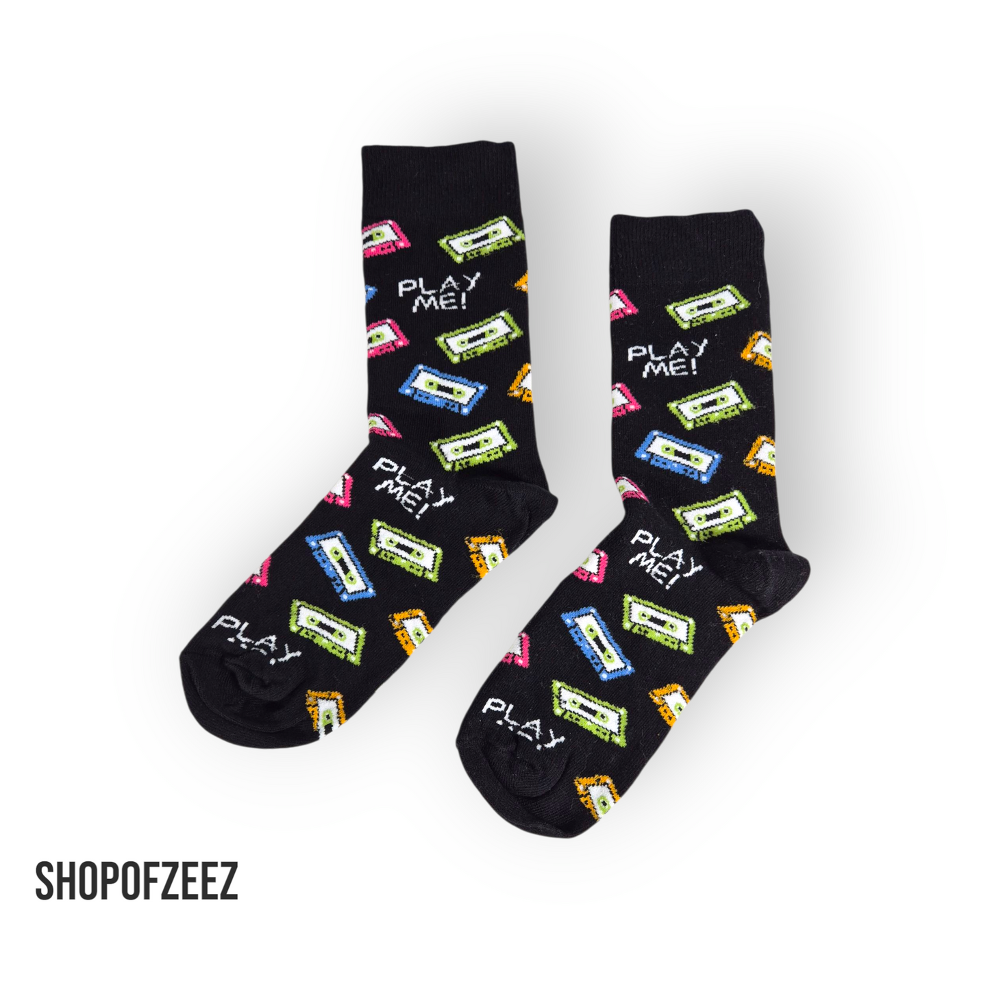 Play Me Kassette Socken