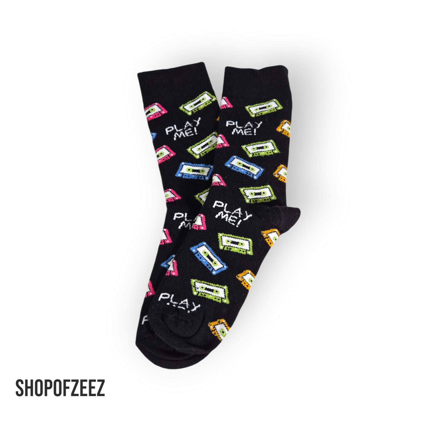 Play Me Kassette Socken