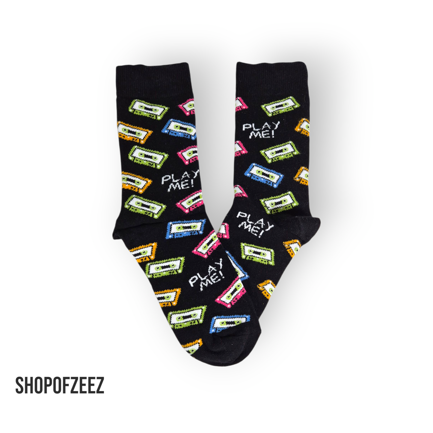 Play Me Kassette Socken