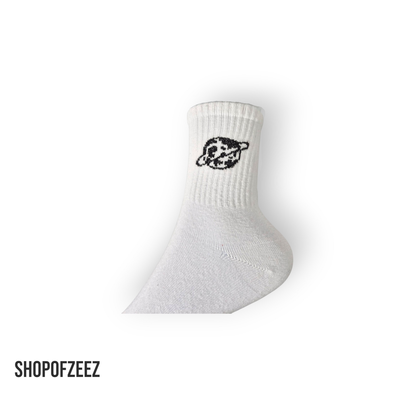 weiße Saturn Socken