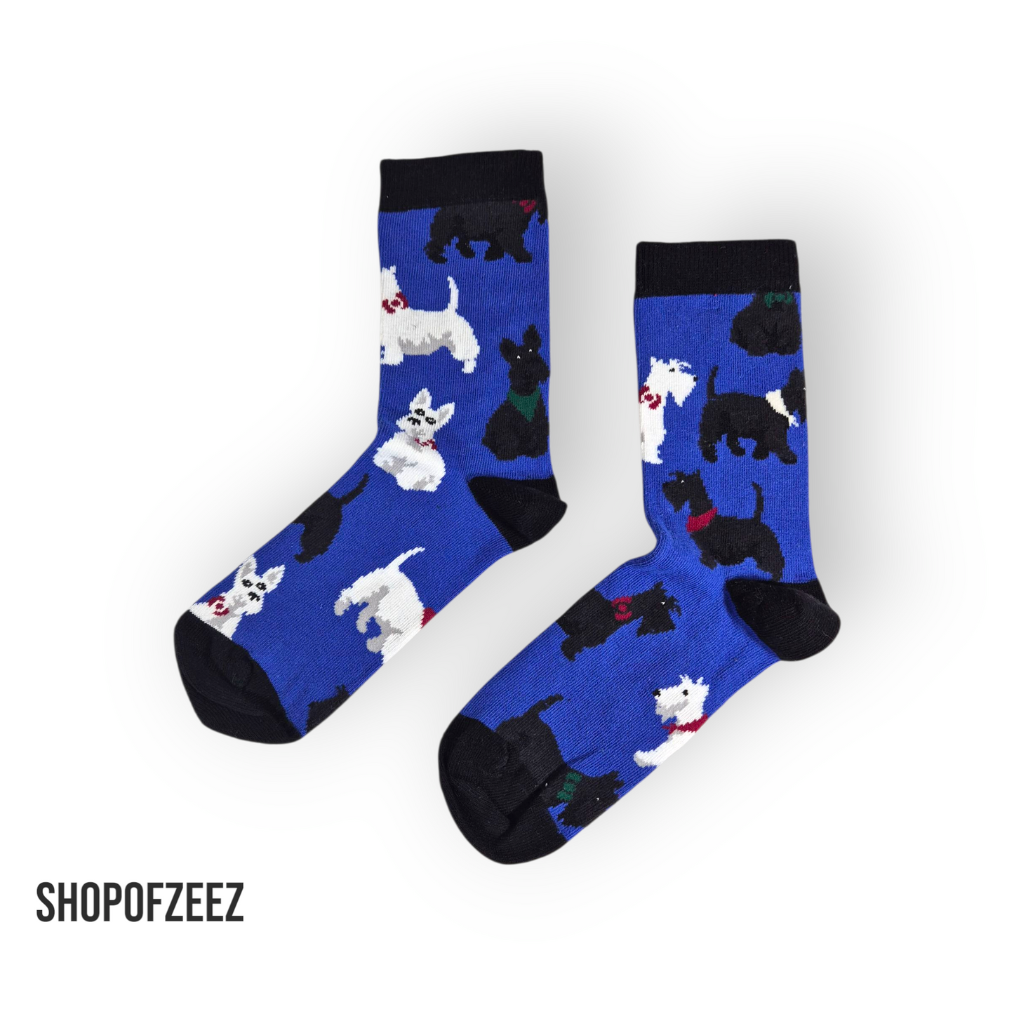 Terrier Design Socken, Einheitsgröße: 36-42