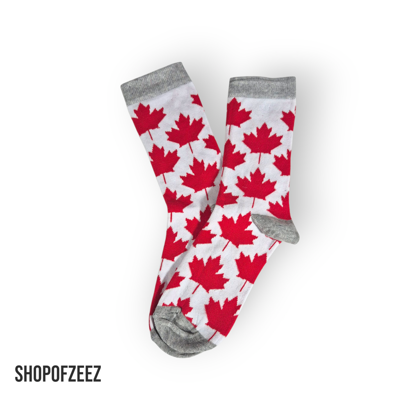 🍁 Blätter Socken – Lustige Ahornblatt Socken für Damen