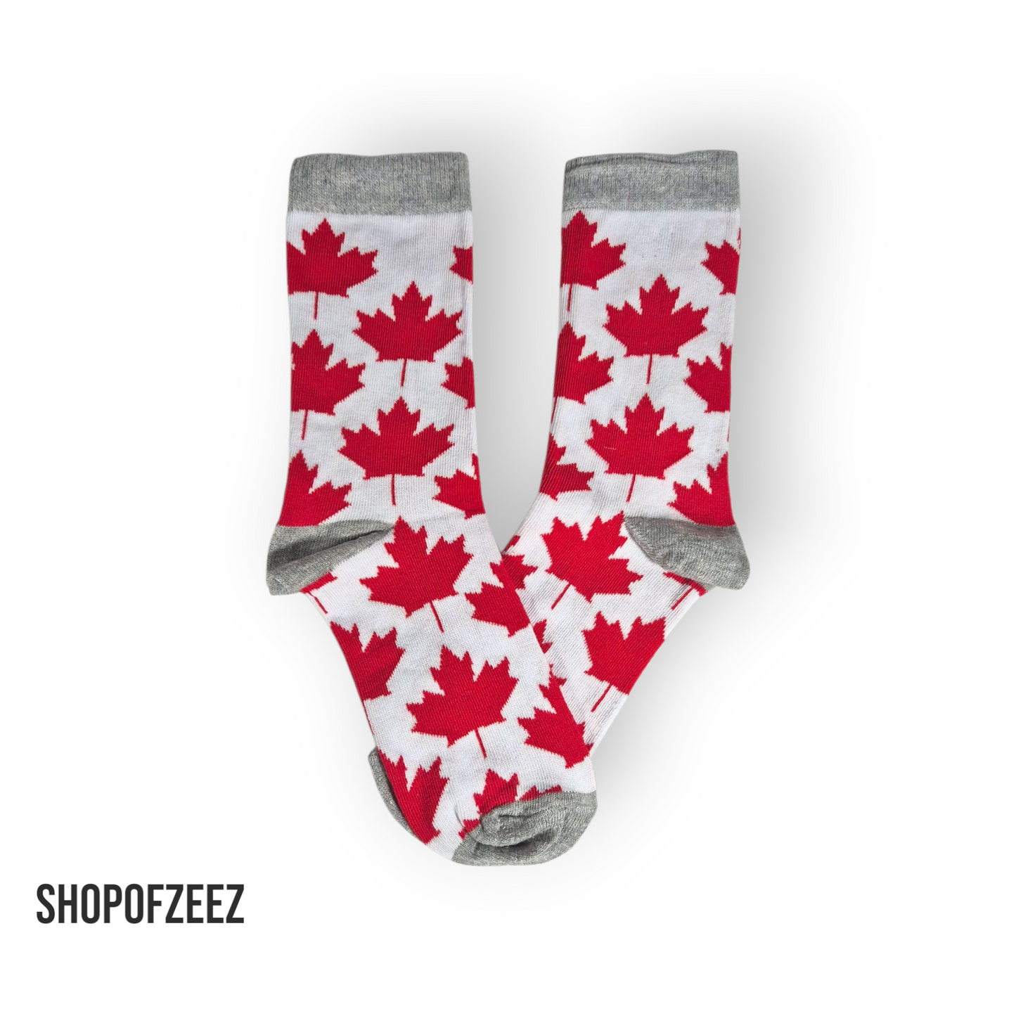 🍁 Blätter Socken – Lustige Ahornblatt Socken für Damen