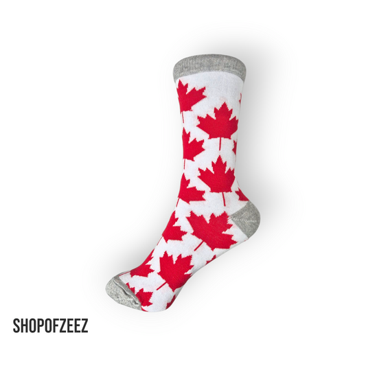 🍁 Blätter Socken – Lustige Ahornblatt Socken für Damen