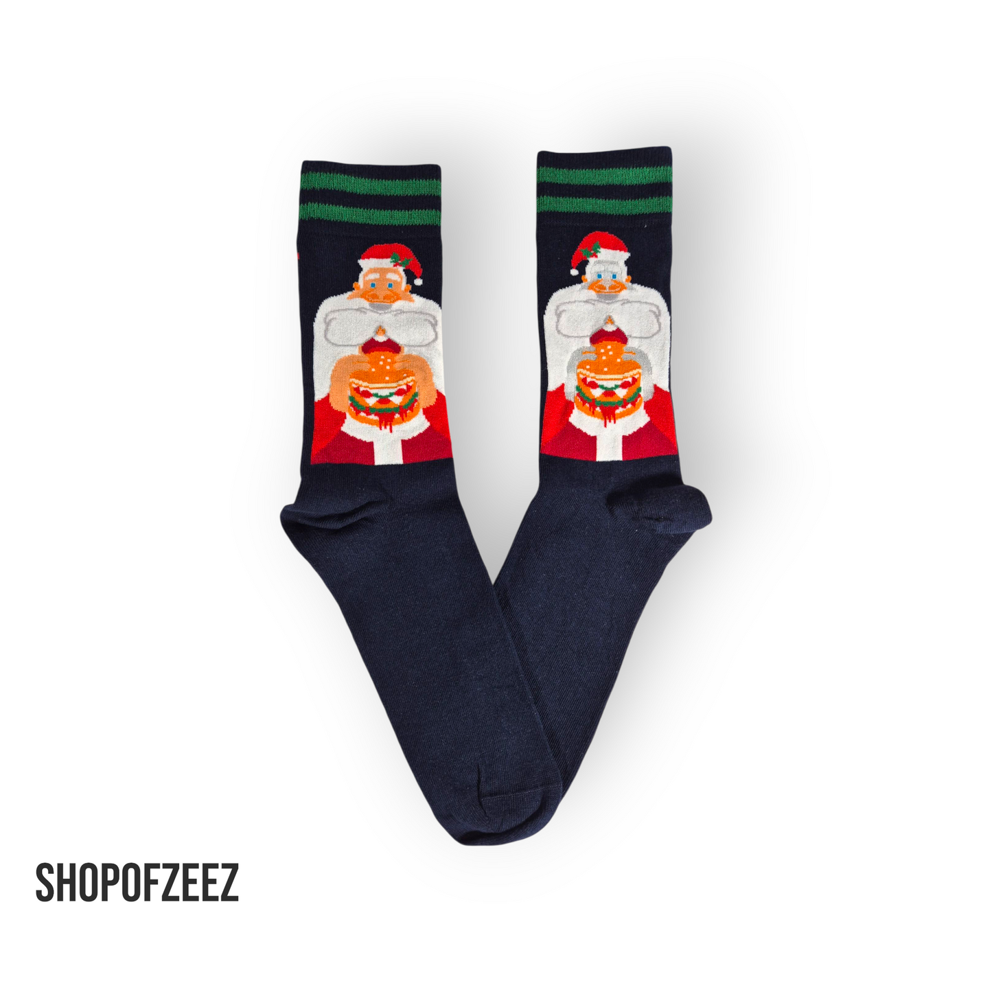 Merry Snack Mas Weihnachtssocken für Männer