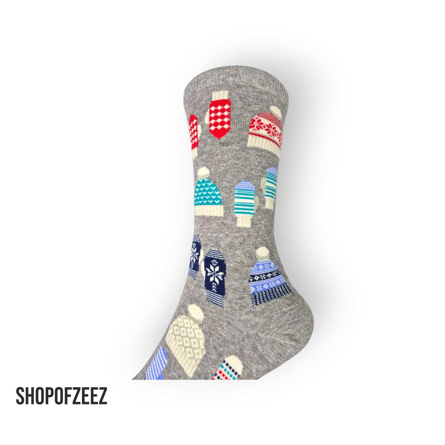 Mütze und Handschuh Weihnachtssocken