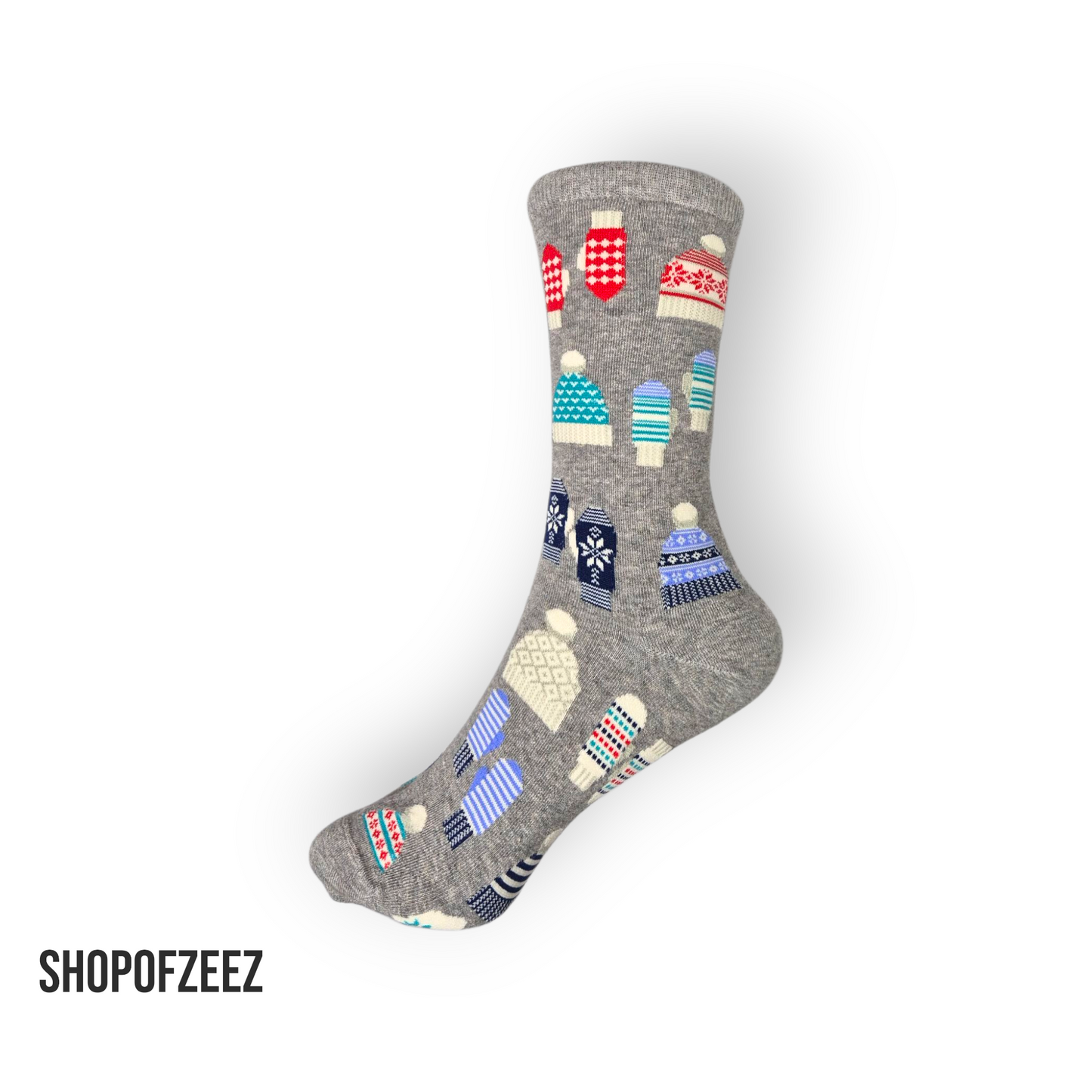 Mütze und Handschuh Weihnachtssocken