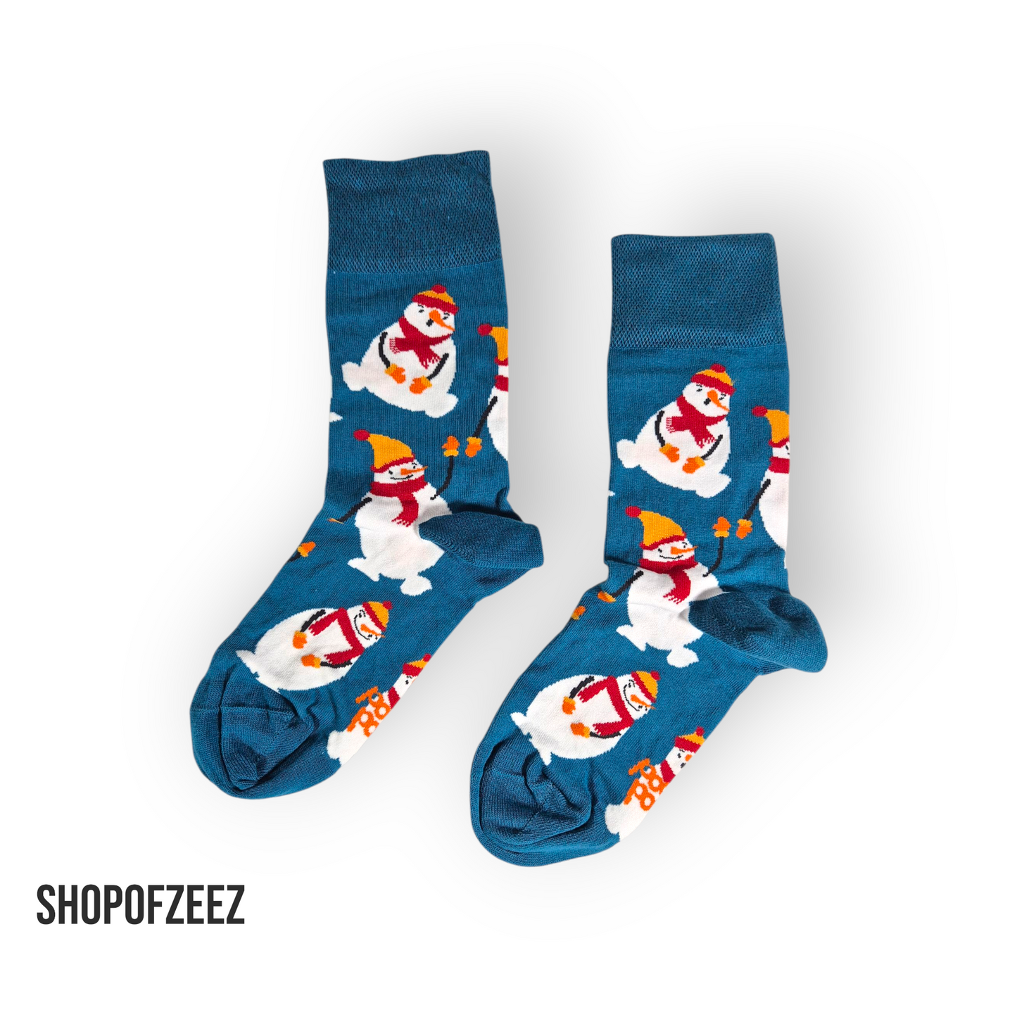 Schneemann Weihnachtssocken