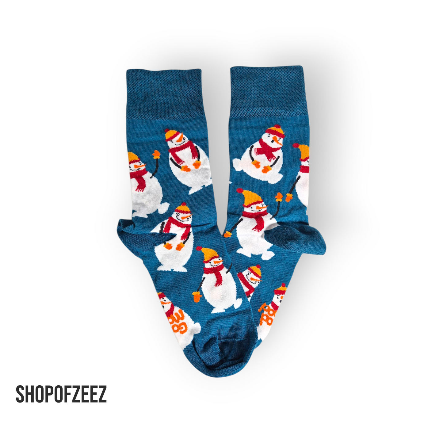 Schneemann Weihnachtssocken