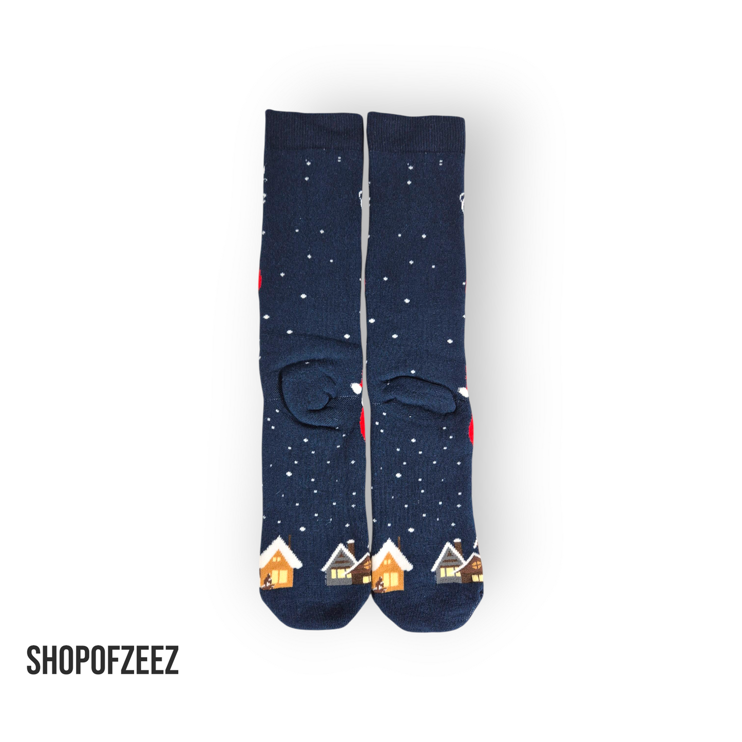 Weihnachtssocken „Merry Christmas Santa“ – Kuschelig, Warm & Festlich – Unisex