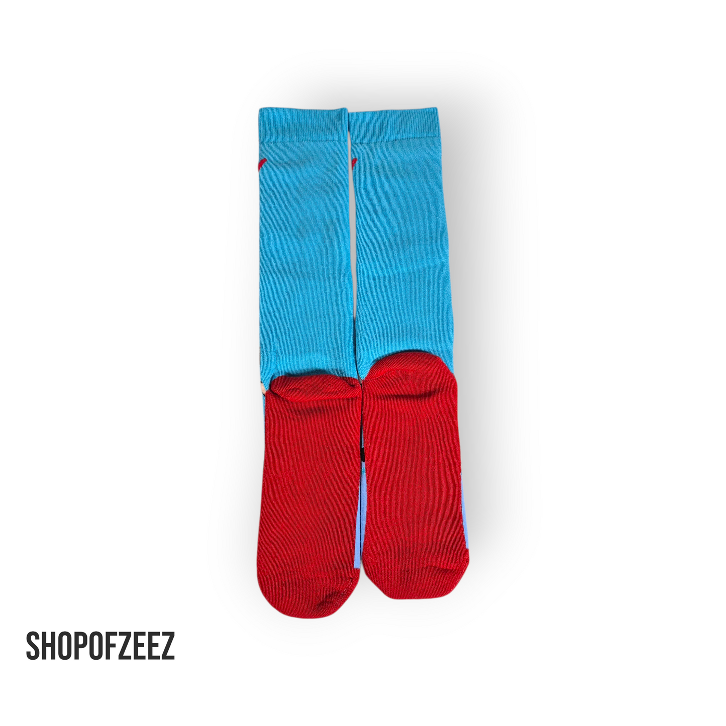 Weihnachtssocken „Holly Jolly Santa“ – Lustige Santa Socken – Warm & Weich – Unisex