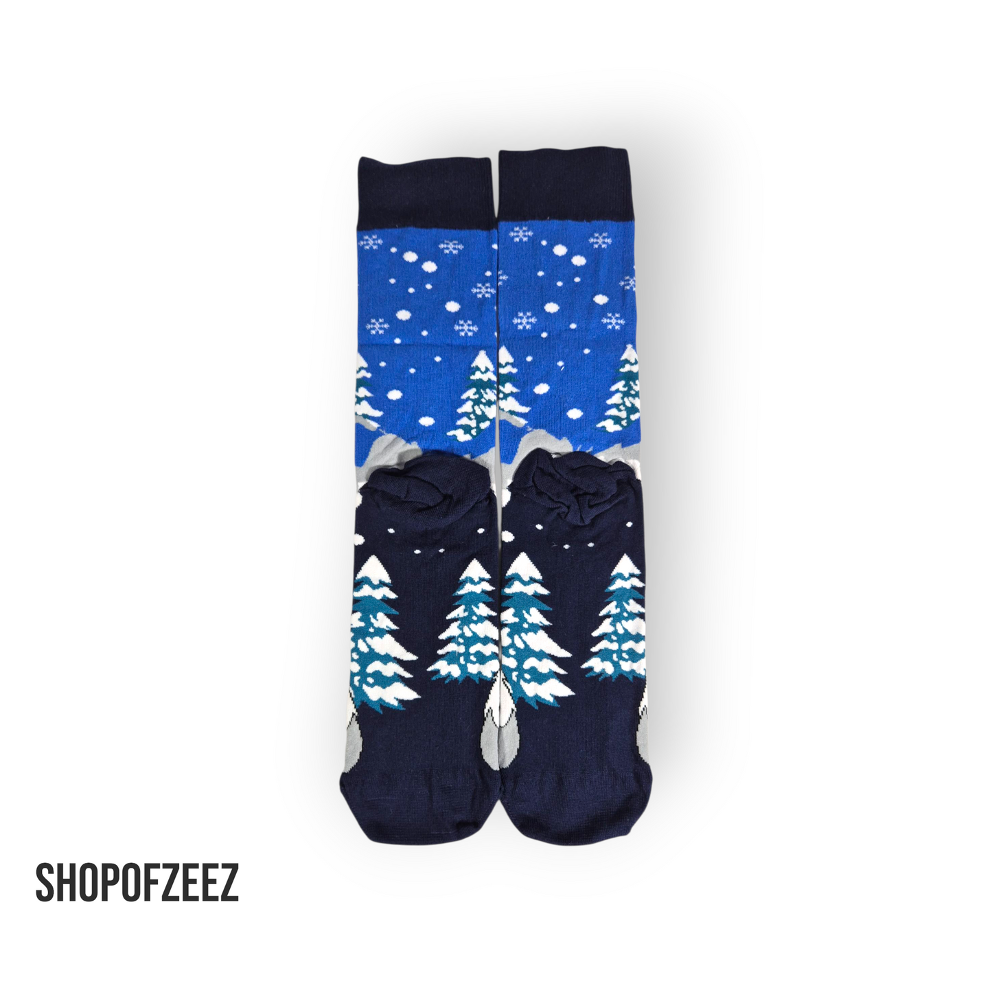 Eisbär Weihnachtssocken für Männer