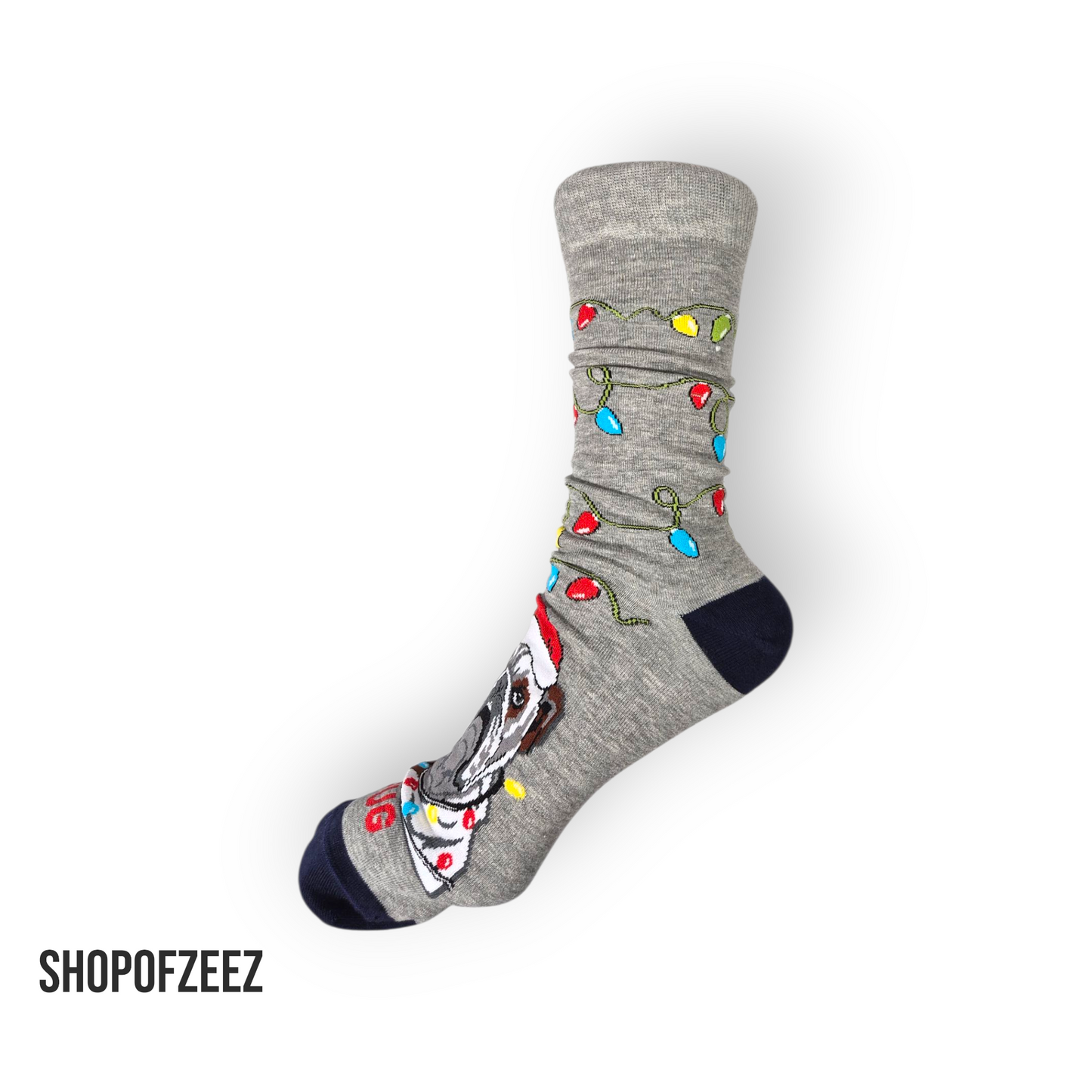 Pug Weihnachtssocken für Männer