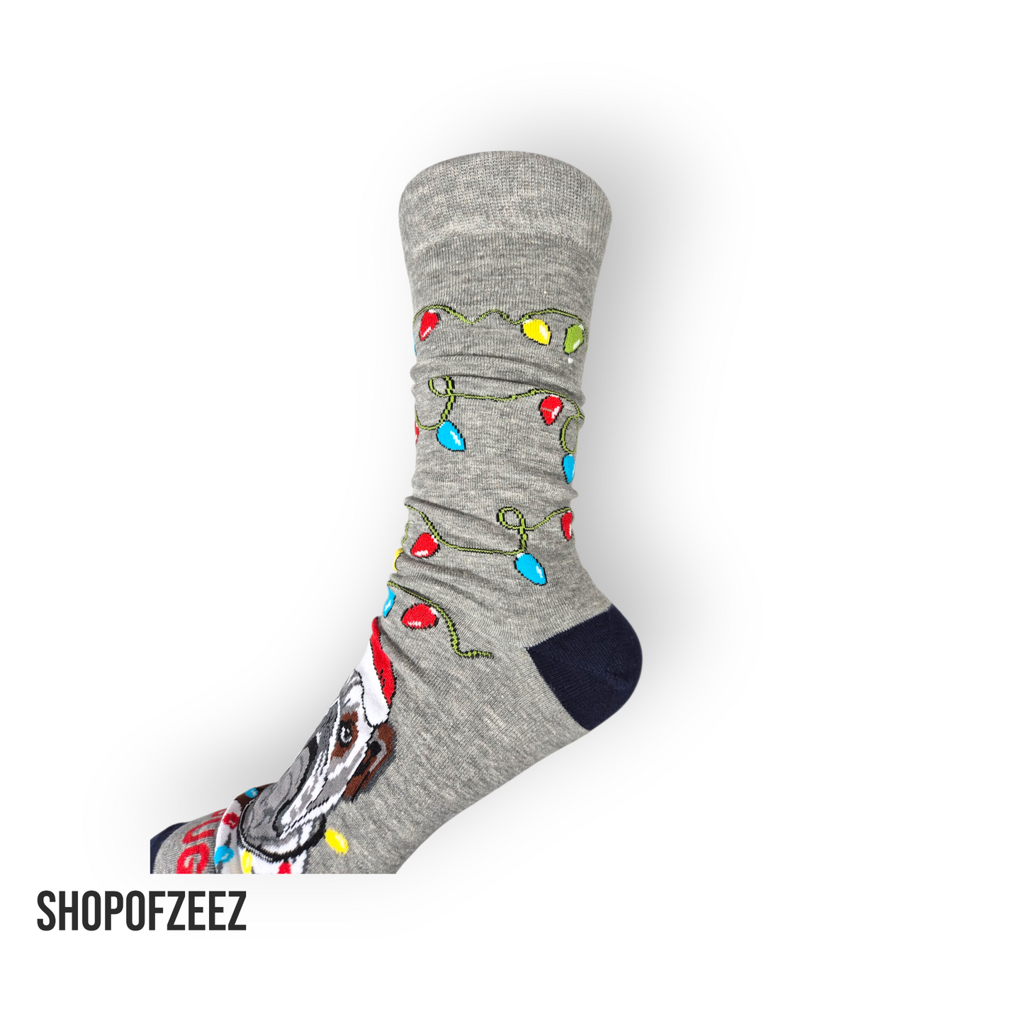 Pug Weihnachtssocken für Männer