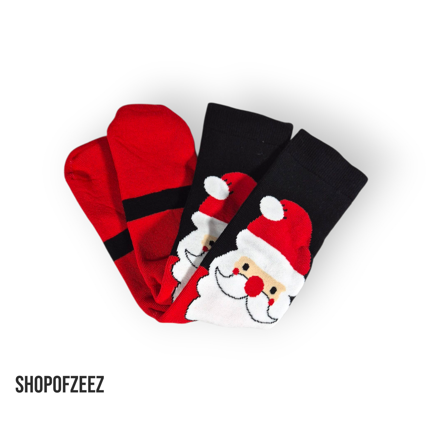 Weihnachtsmann Frottee Weihnachtssocken